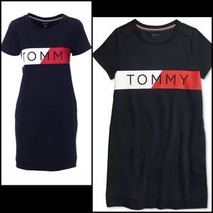 Tommy Hilfiger Popover Pullover Sweatshirt Dress